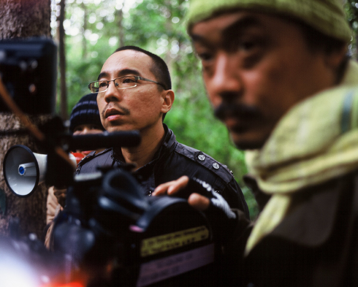 Apichatpong Weerasethakul nos bastidores de "Tio Boonmee" (2010) - Divulgação