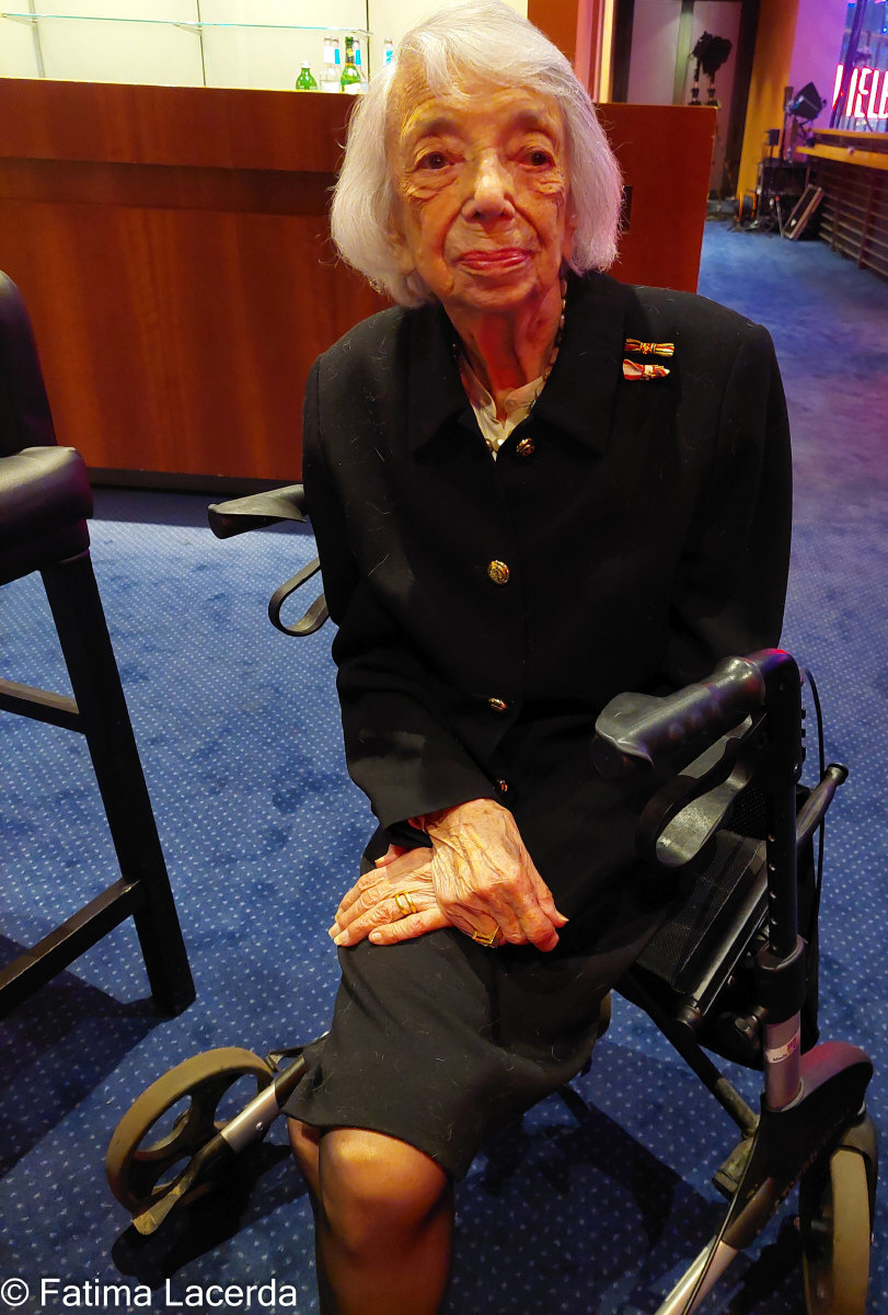 Margot Friedländer na Berlinale 2025 - Foto: Fátima Lacerda